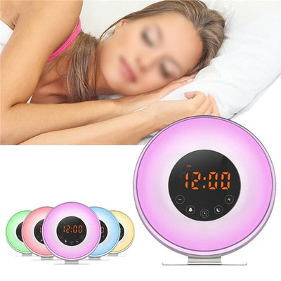 LED Alarm Clock Bright Light Wake up